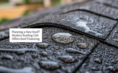 Planning a New Roof? Modern Roofing USA Offers Roof Financing